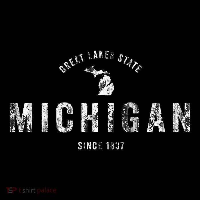 Michigan Vintage Sports Design Retro Mi Flatbill Hat