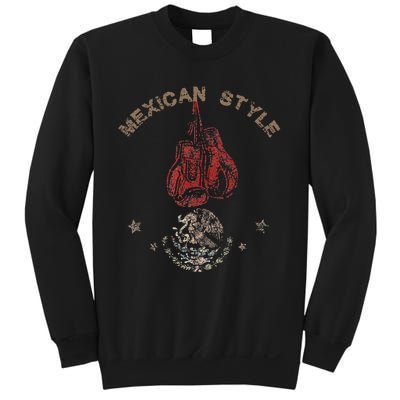 Mexican Vintage Style Boxing Great Boxer Sweatshirt