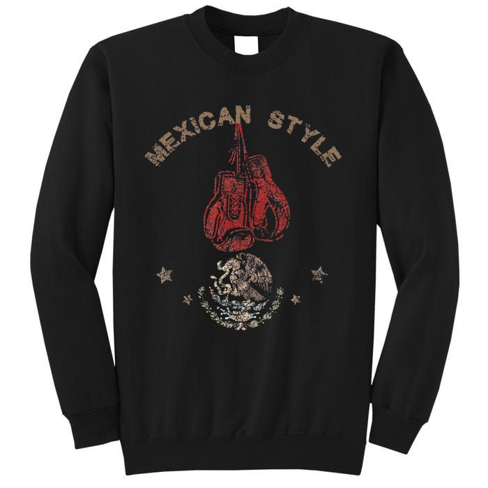 Mexican Vintage Style Boxing Great Boxer Sweatshirt