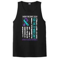 Military Veteran Suicide Awareness Crisis Number PosiCharge Competitor Tank