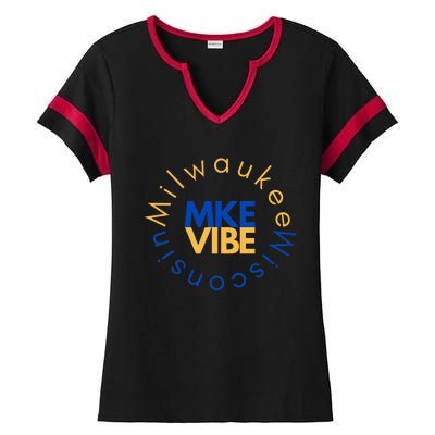 Mke Vibe “Sunrise Vibe” Ladies Halftime Notch Neck Tee