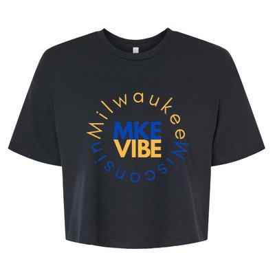 Mke Vibe “Sunrise Vibe” Bella+Canvas Jersey Crop Tee