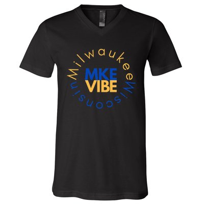 Mke Vibe “Sunrise Vibe” V-Neck T-Shirt