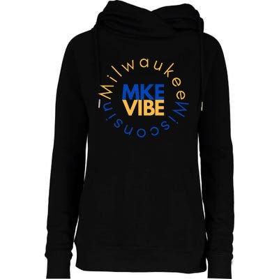 Mke Vibe “Sunrise Vibe” Womens Funnel Neck Pullover Hood