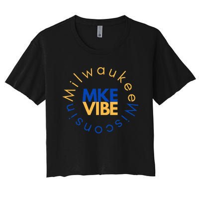 Mke Vibe “Sunrise Vibe” Women's Crop Top Tee