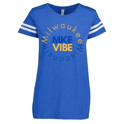 Mke Vibe “Sunrise Vibe” Enza Ladies Jersey Football T-Shirt