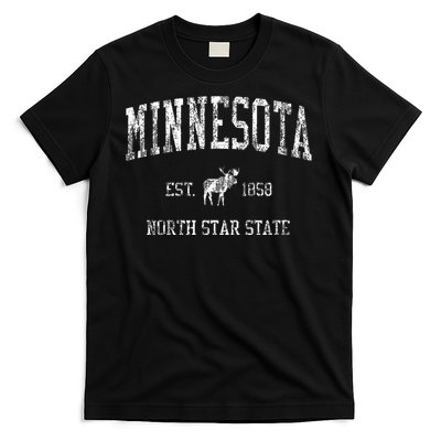 Minnesota Vintage Sports Mn Moose T-Shirt