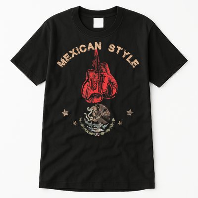 Mexican Vintage Style Boxing Great Boxer Tall T-Shirt