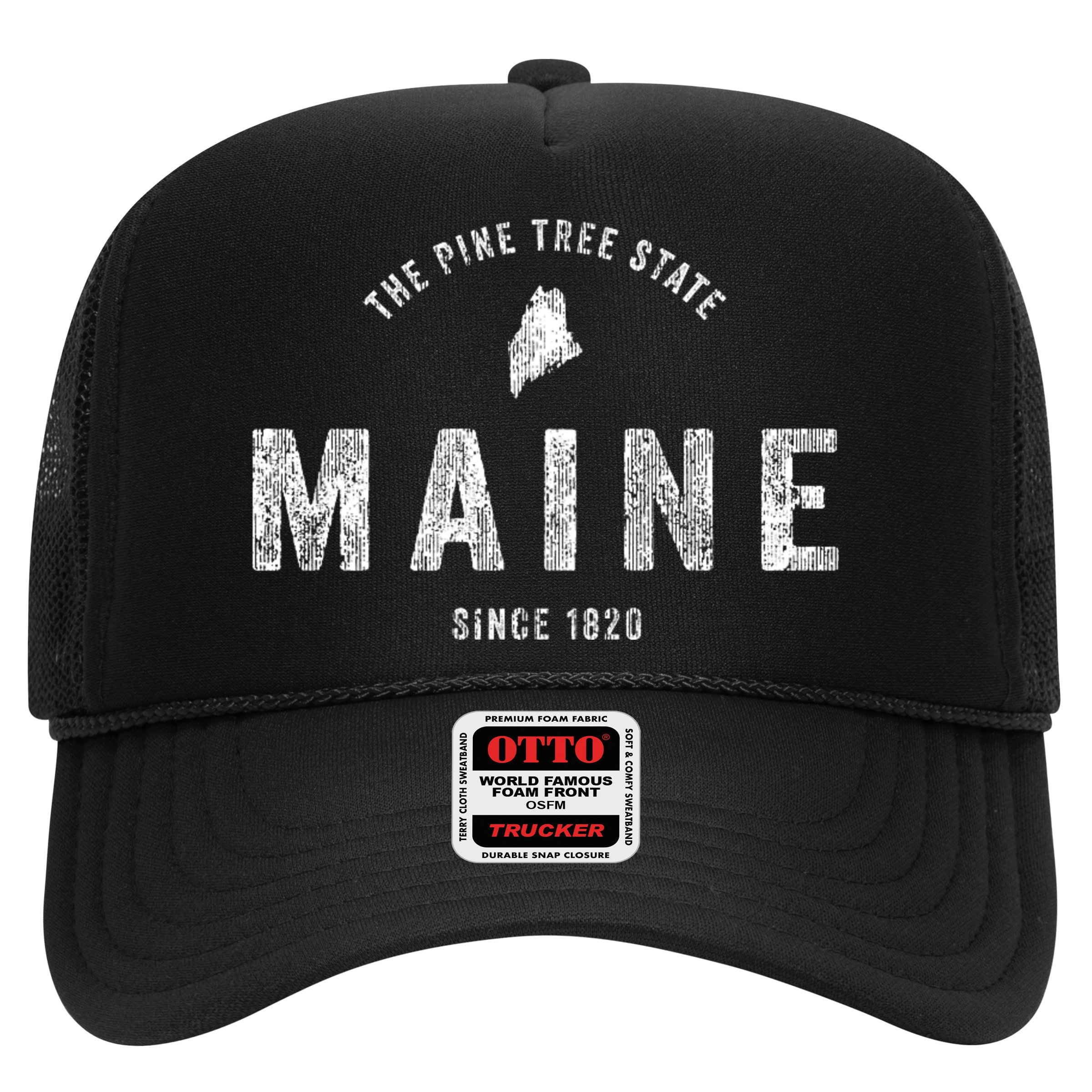 Maine Vintage Sports Design Retro Hat
