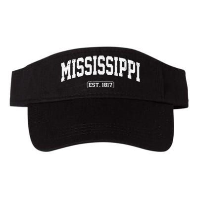 Mississippi Vintage State Athletic Style Valucap Bio-Washed Visor