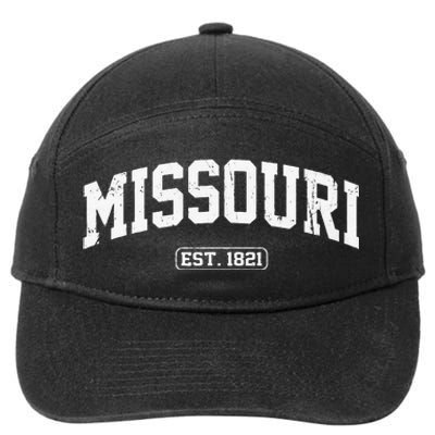 Missouri Vintage State Athletic Style 7-Panel Snapback Hat