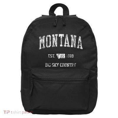 Montana Vintage Sports Design Montanan 16 in Basic Backpack