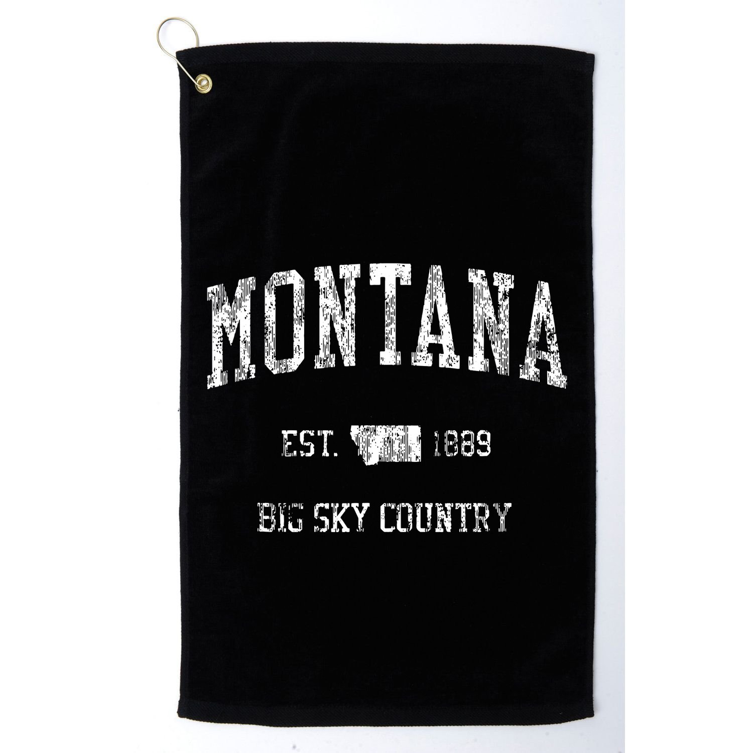 Montana Vintage Sports Design Montanan Golf Towel