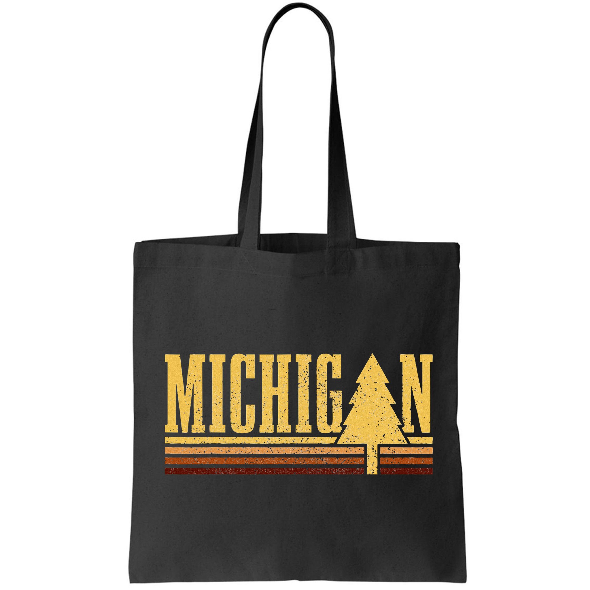 Michigan Vintage Tree State Pride Camping Hiking Michigan Bag