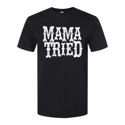 Mama Vintage Tried Country Music For Mom Mother Softstyle CVC T-Shirt