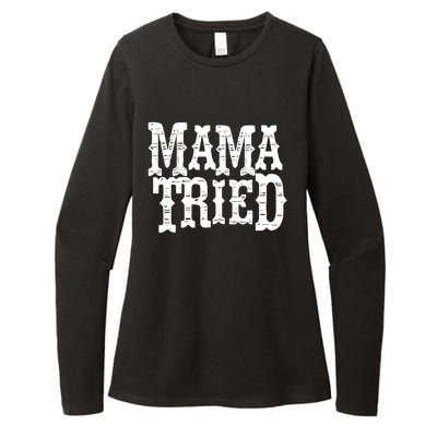 Mama Vintage Tried Country Music For Mom Mother Womens CVC Long Sleeve Shirt