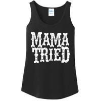 Mama Vintage Tried Country Music For Mom Mother Ladies Essential Tank