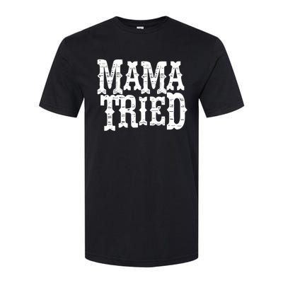 Mama Vintage Tried Country Music For Mom Mother Softstyle® CVC T-Shirt