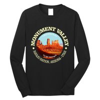 Monument Valley Utah National Monument Travel Long Sleeve Shirt