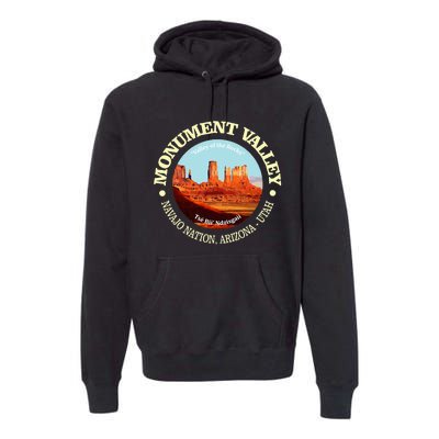 Monument Valley Utah National Monument Travel Premium Hoodie