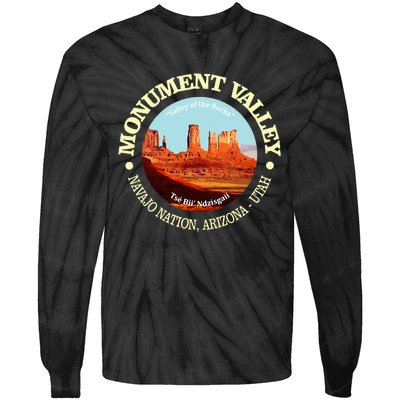 Monument Valley Utah National Monument Travel Tie-Dye Long Sleeve Shirt