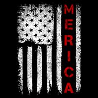 Merica Vintage USA Flag Stars And Stripes Funny 4th Of July Sweatshirt