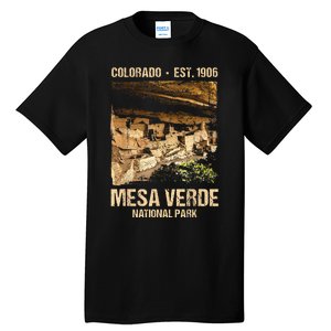 Mesa Verde Us National Park Colorado Tall T-Shirt