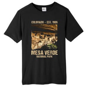 Mesa Verde Us National Park Colorado Tall Fusion ChromaSoft Performance T-Shirt