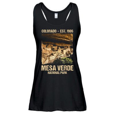 Mesa Verde Us National Park Colorado Ladies Essential Flowy Tank