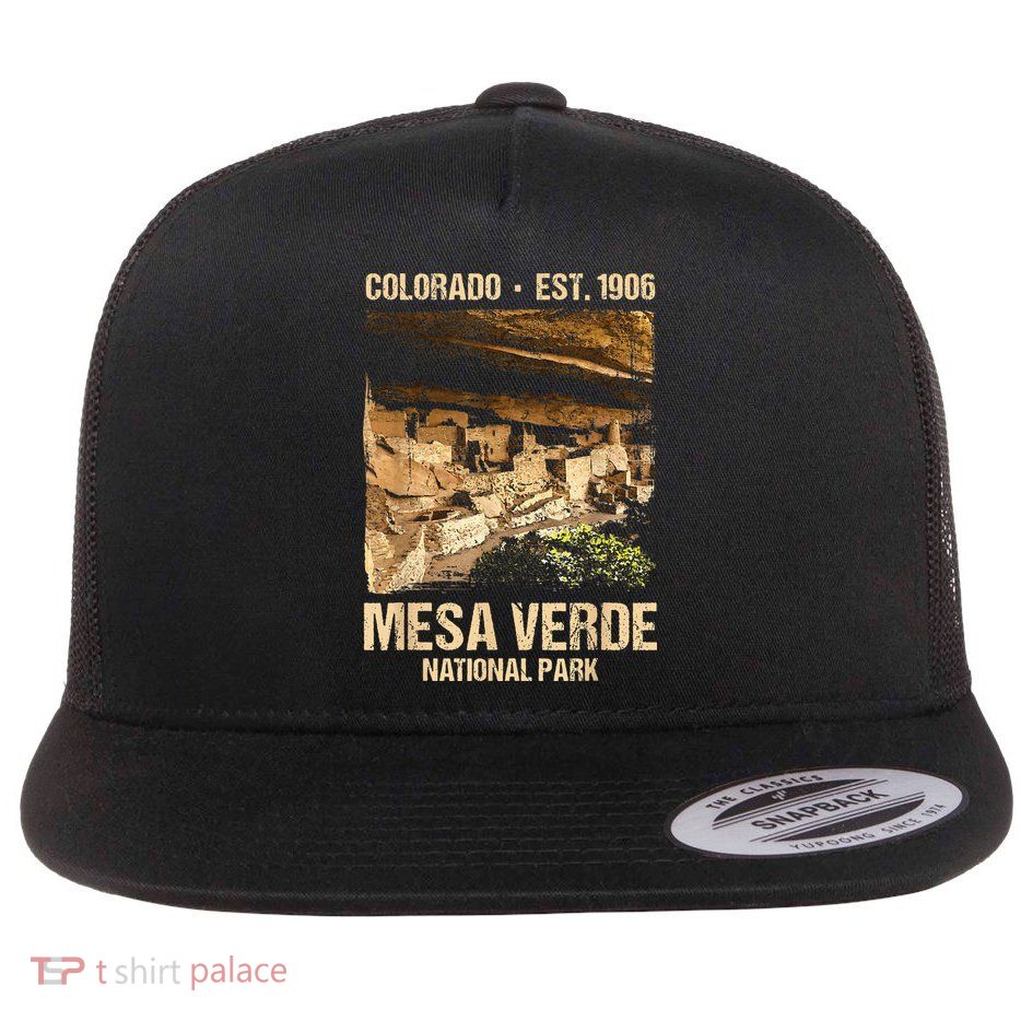 Mesa Verde Us National Park Colorado Flatbill Hat