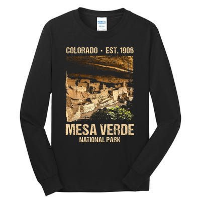 Mesa Verde Us National Park Colorado Tall Long Sleeve T-Shirt