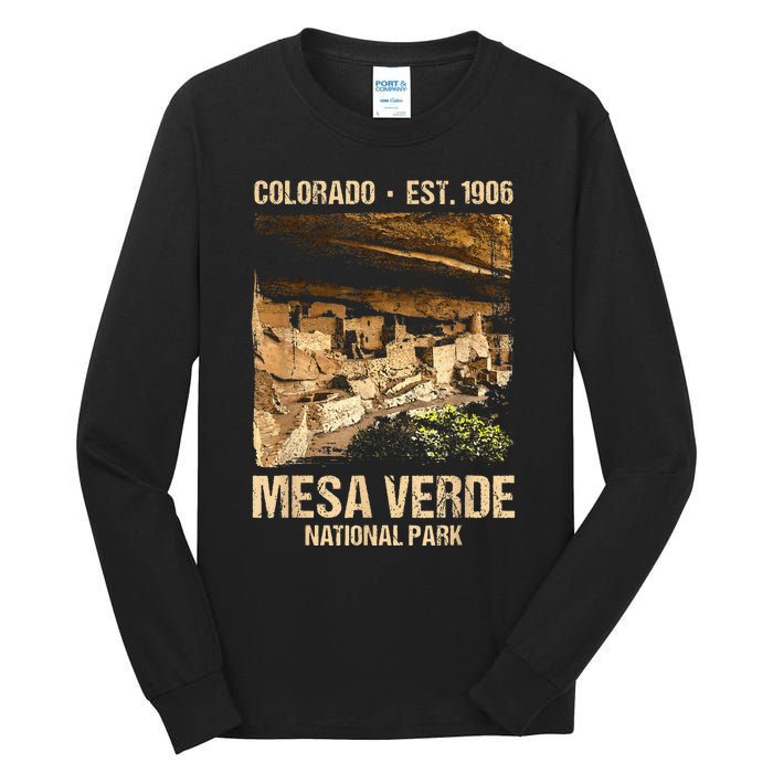 Mesa Verde Us National Park Colorado Tall Long Sleeve T-Shirt