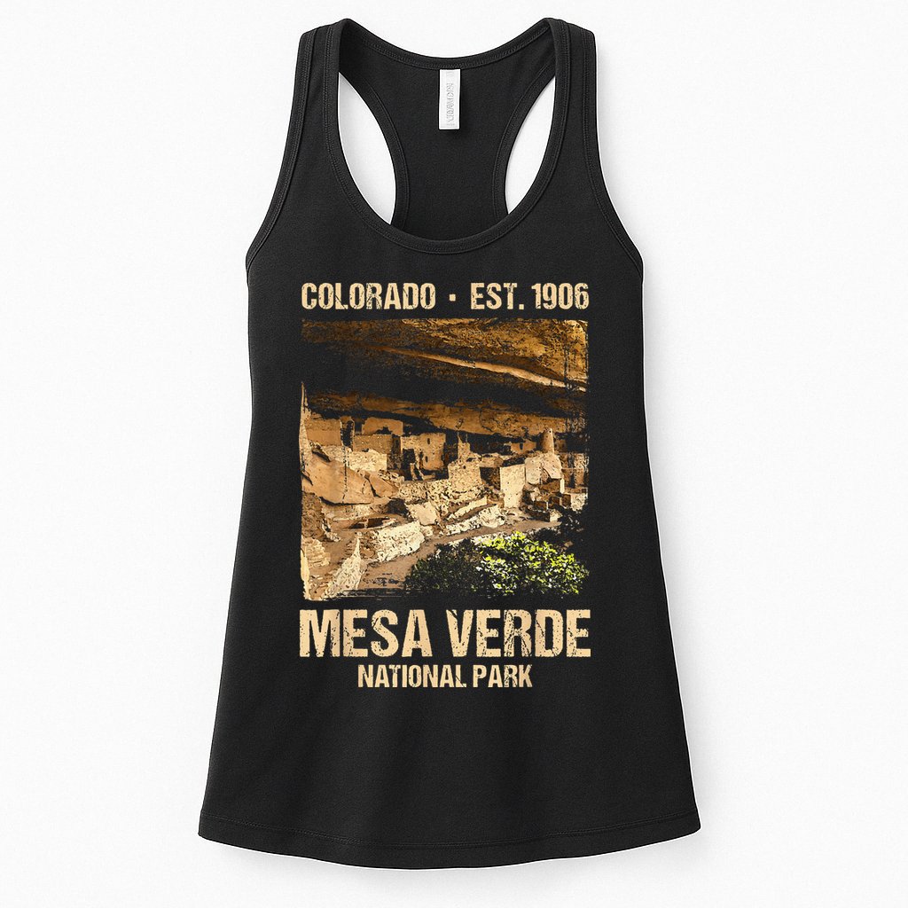 Mesa Verde Us National Park Colorado Womens Tank Top