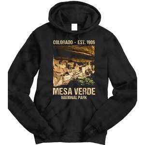 Mesa Verde Us National Park Colorado Tie Dye Hoodie