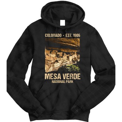 Mesa Verde Us National Park Colorado Tie Dye Hoodie