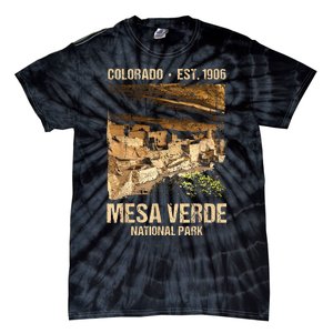 Mesa Verde Us National Park Colorado Tie-Dye T-Shirt