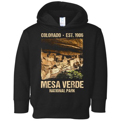 Mesa Verde Us National Park Colorado Toddler Hoodie
