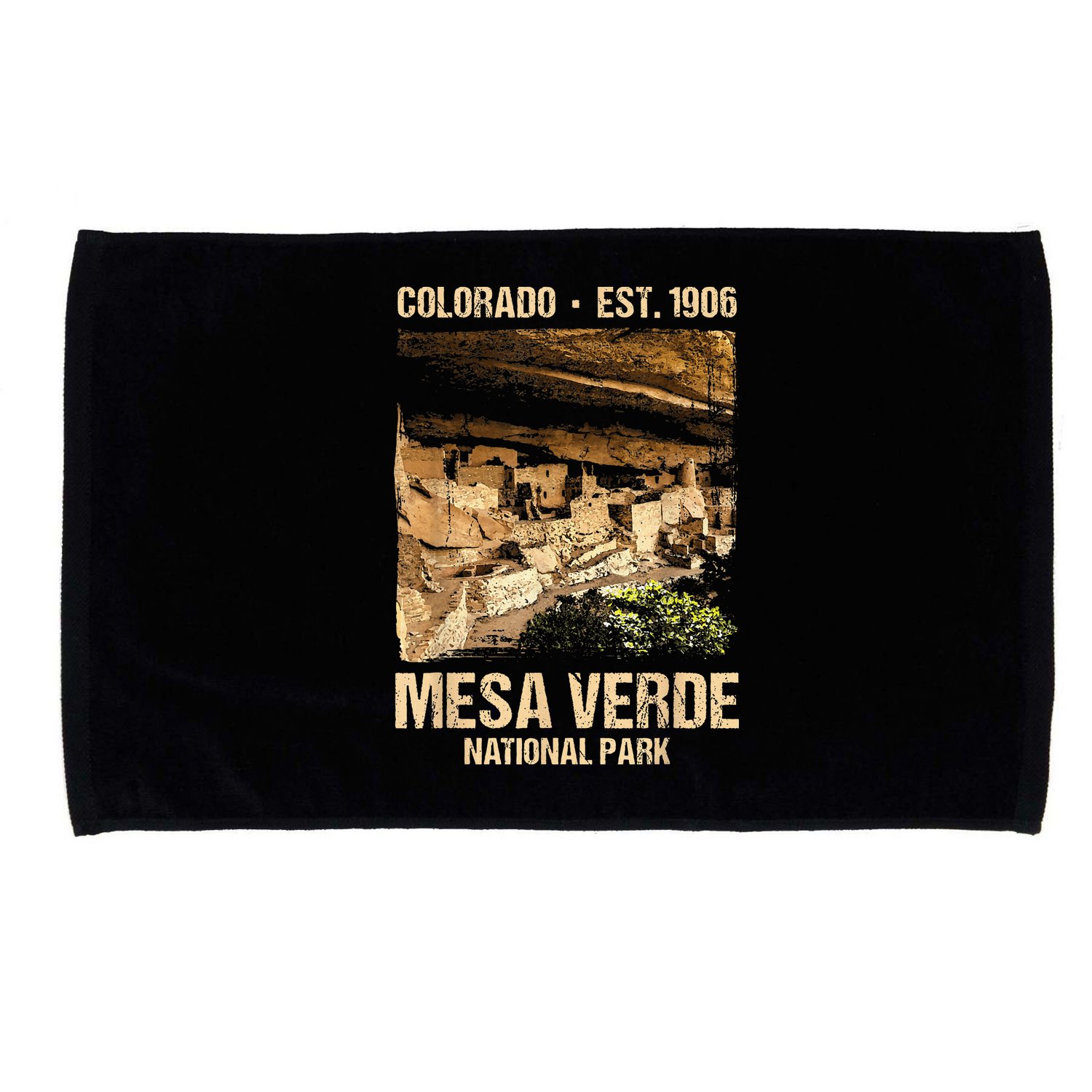 Mesa Verde Us National Park Colorado Microfiber Hand Towel