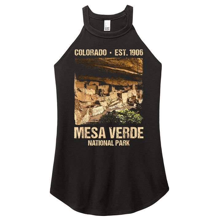 Mesa Verde Us National Park Colorado Women's Perfect Tri Rocker Tank