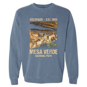 Mesa Verde Us National Park Colorado Garment-Dyed Sweatshirt