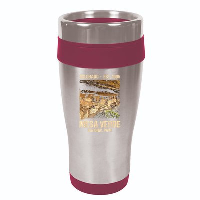 Mesa Verde Us National Park Colorado 16oz Travel Tumbler