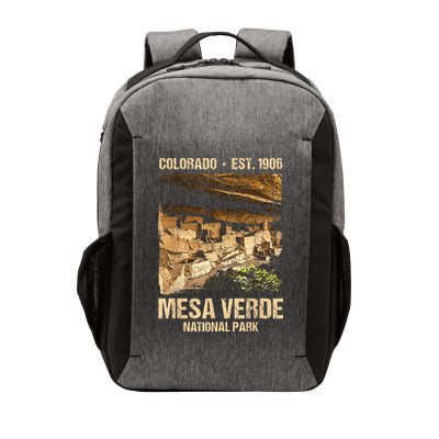 Mesa Verde Us National Park Colorado Vector Backpack