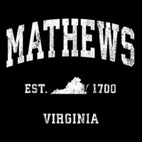 Mathews Virginia Va Vintage Athletic Toddler T-Shirt