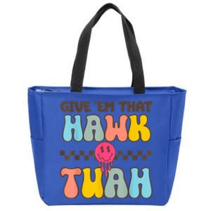 Meme Viral Video Western Country Accent Hawk Tush Gift Zip Tote Bag