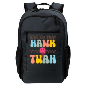 Meme Viral Video Western Country Accent Hawk Tush Gift Daily Commute Backpack