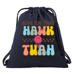 Meme Viral Video Western Country Accent Hawk Tush Gift Drawstring Bag