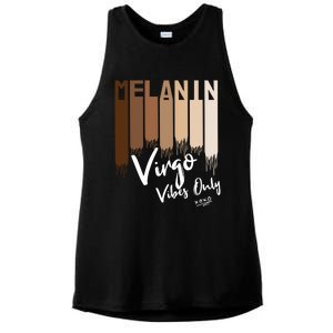 Melanin Virgo Vibes Only Zodiac Sign For Black Gift Ladies PosiCharge Tri-Blend Wicking Tank