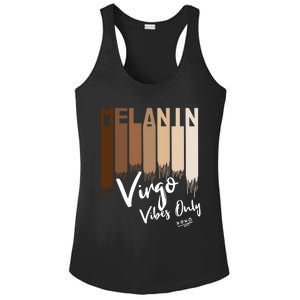 Melanin Virgo Vibes Only Zodiac Sign For Black Gift Ladies PosiCharge Competitor Racerback Tank