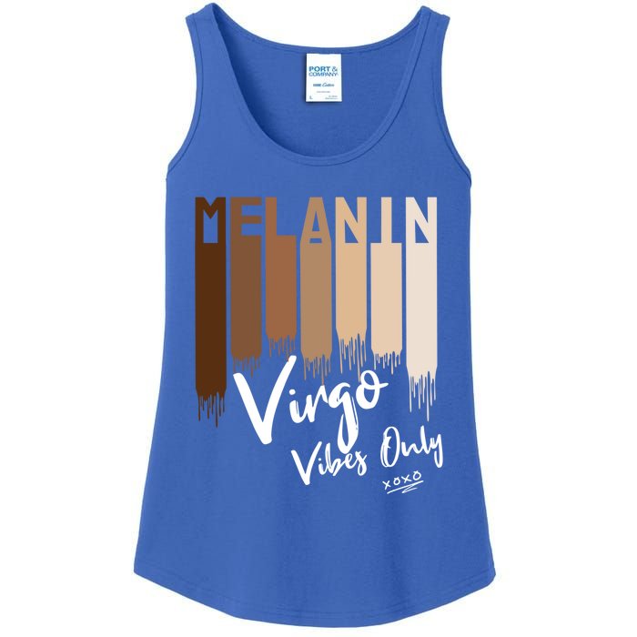 Melanin Virgo Vibes Only Zodiac Sign For Black Gift Ladies Essential Tank