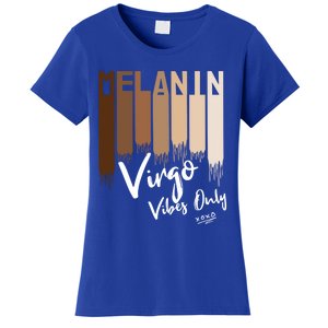 Melanin Virgo Vibes Only Zodiac Sign For Black Gift Women's T-Shirt